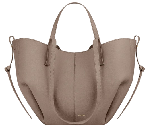 Taupe Polene Tote Bag - Mini