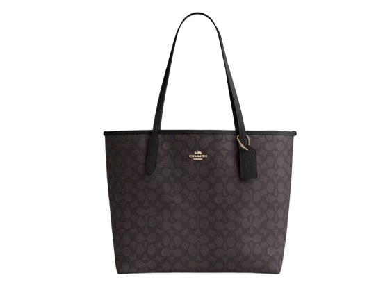 Coach City Tote bag - Dark Brown/Black