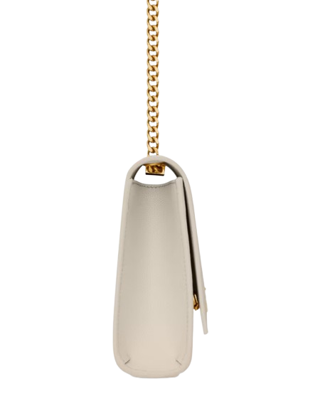 Saint Laurent Kate Medium Chain Bag - White