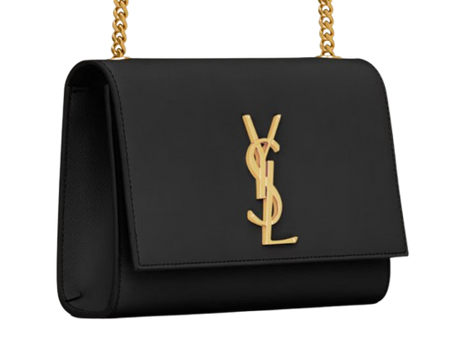 Saint Laurent Kate Medium Chain Bag - Black