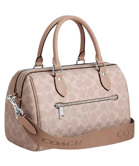 Coach Mini Rowan Crossbody Bag - Taupe/ Beige