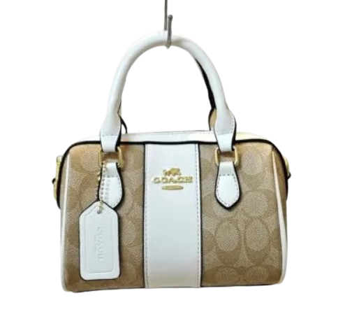 Coach Mini Rowan Crossbody Bag - Beige/White
