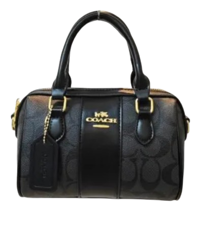 Coach Mini Rowan Crossbody Bag - Black
