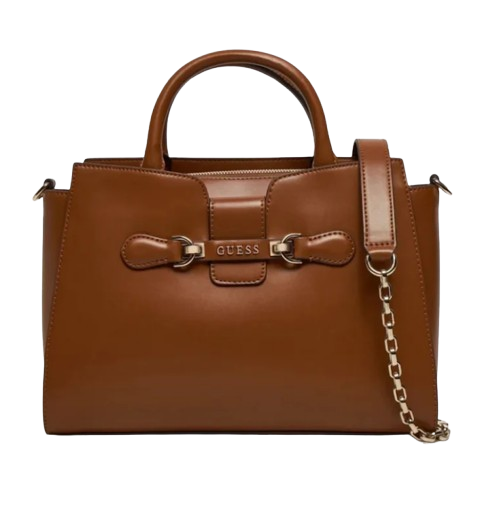 Guess Nolana Girlfriend Satchel - Brown