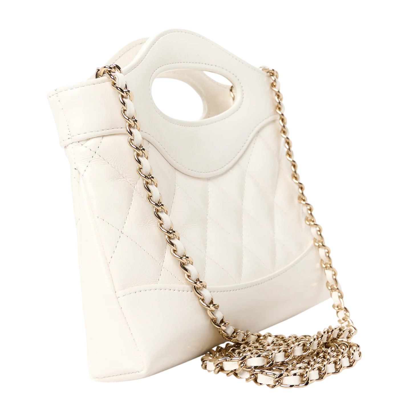 Chanel Quilted Nano 31 - White