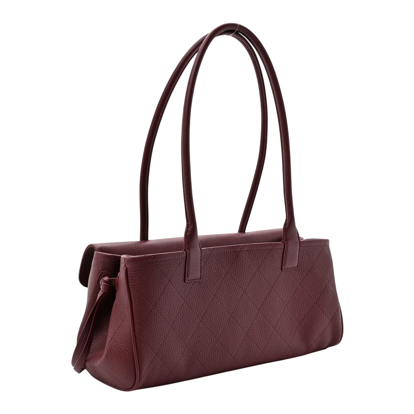 Chanel Small Shopping Bag - Burgundy