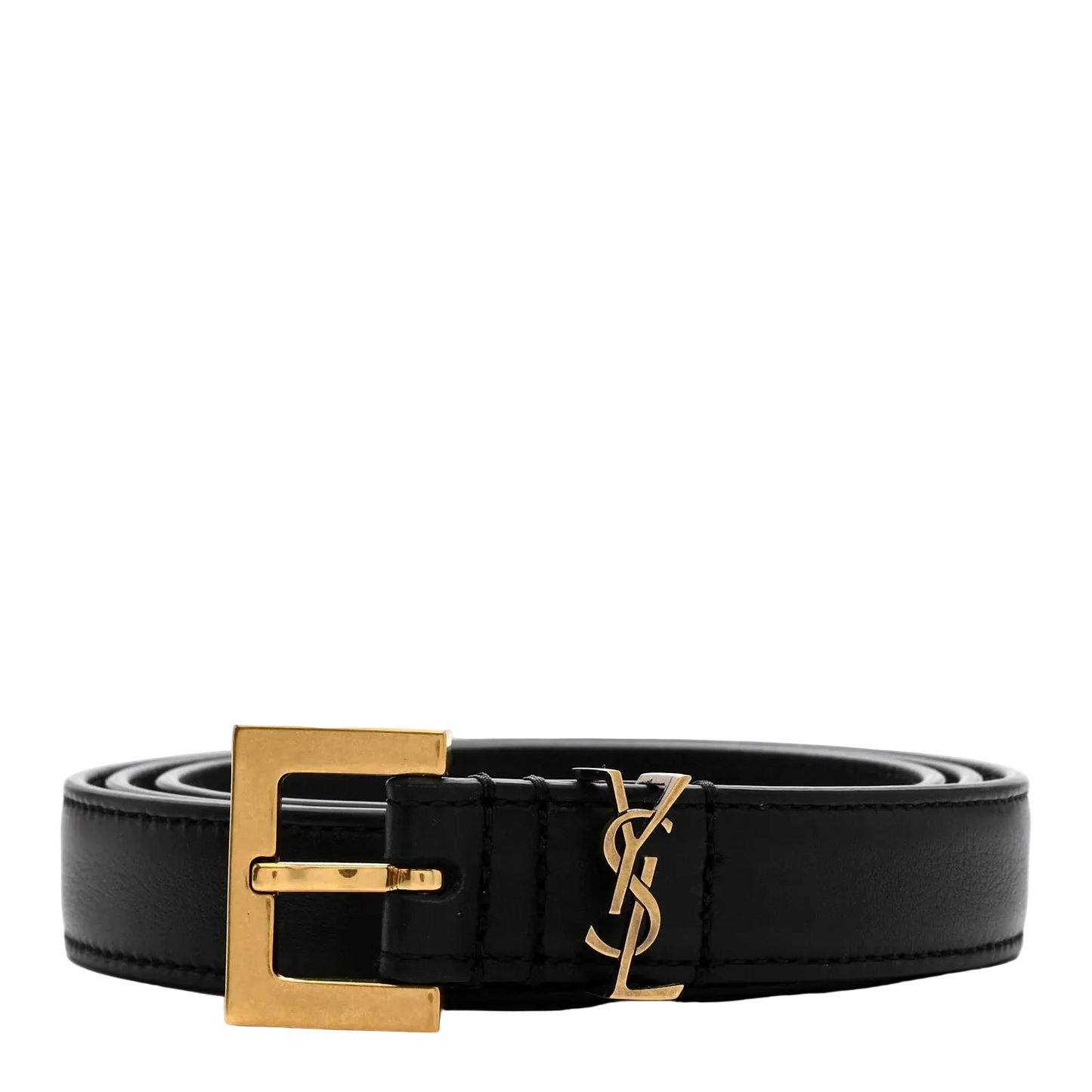 Saint Laurent Cassandre belt - Black