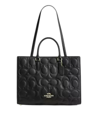 Coach Maggie Tote Bag - Black