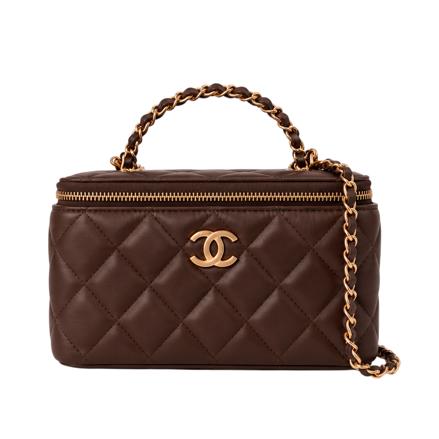Chanel Vanity Leather Bag
