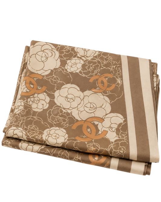 Chanel Scarf - Taupe