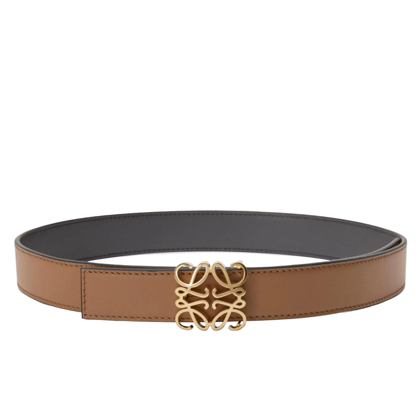 Loewe Reversible Anagram Belt - Taupe