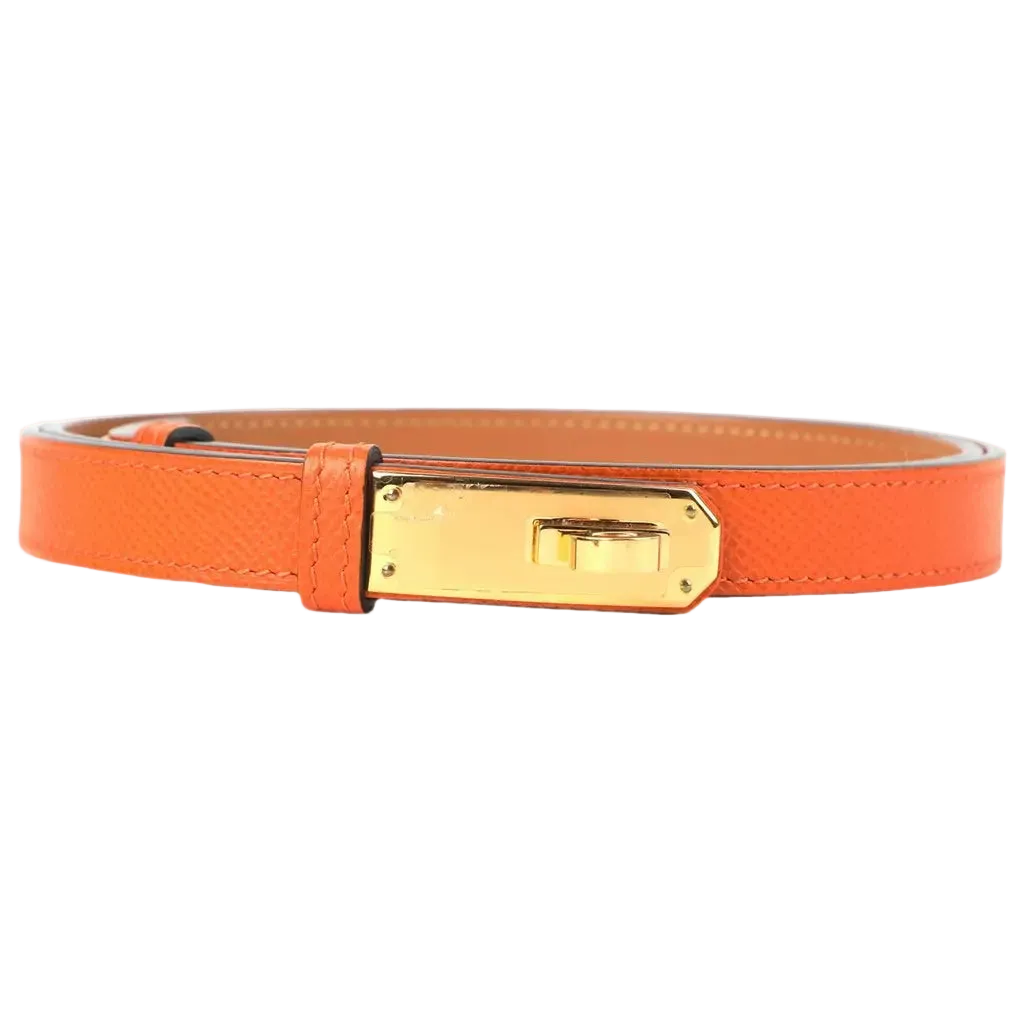 Hermès Kelly Belt - Orange