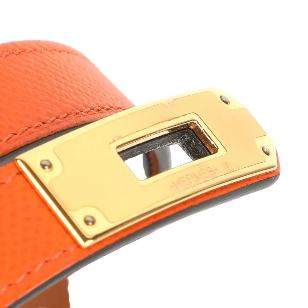 Hermès Kelly Belt - Orange