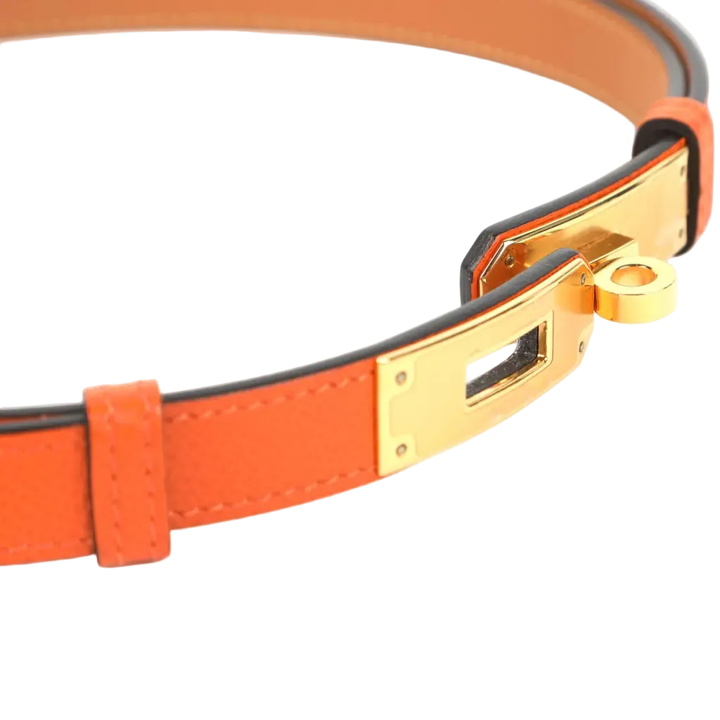 Hermès Kelly Belt - Orange