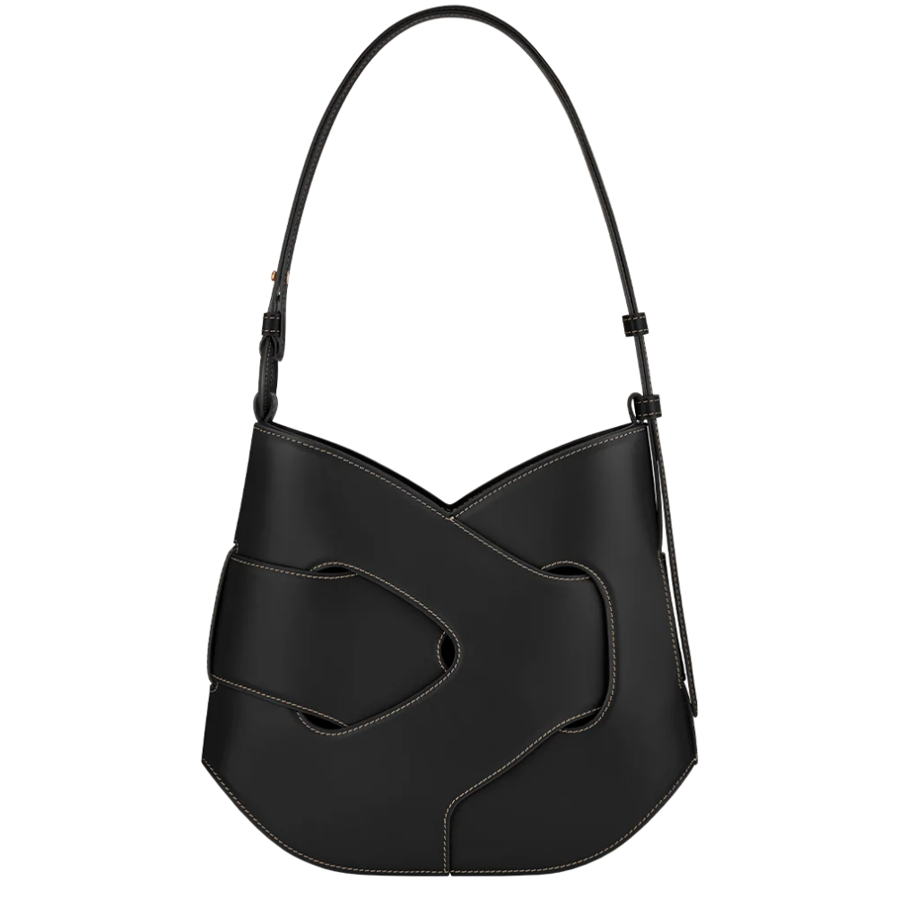 Polène Nodde Hobo bag - Black